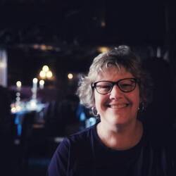 Sharon at the Witchery