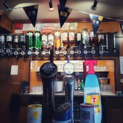 Some libations in a local coffee shop