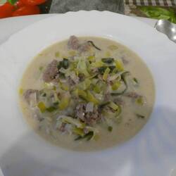 Käse-Lauch-Suppe    ;-)
