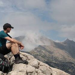 Puig major, der höchste Berg Mallorcas - immer in Sichtweite