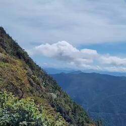 Climb to summit of Mount Ishizuchi