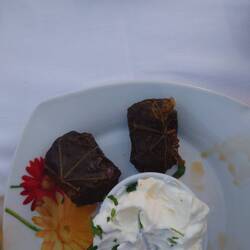 Never had stuffed vine leaves before