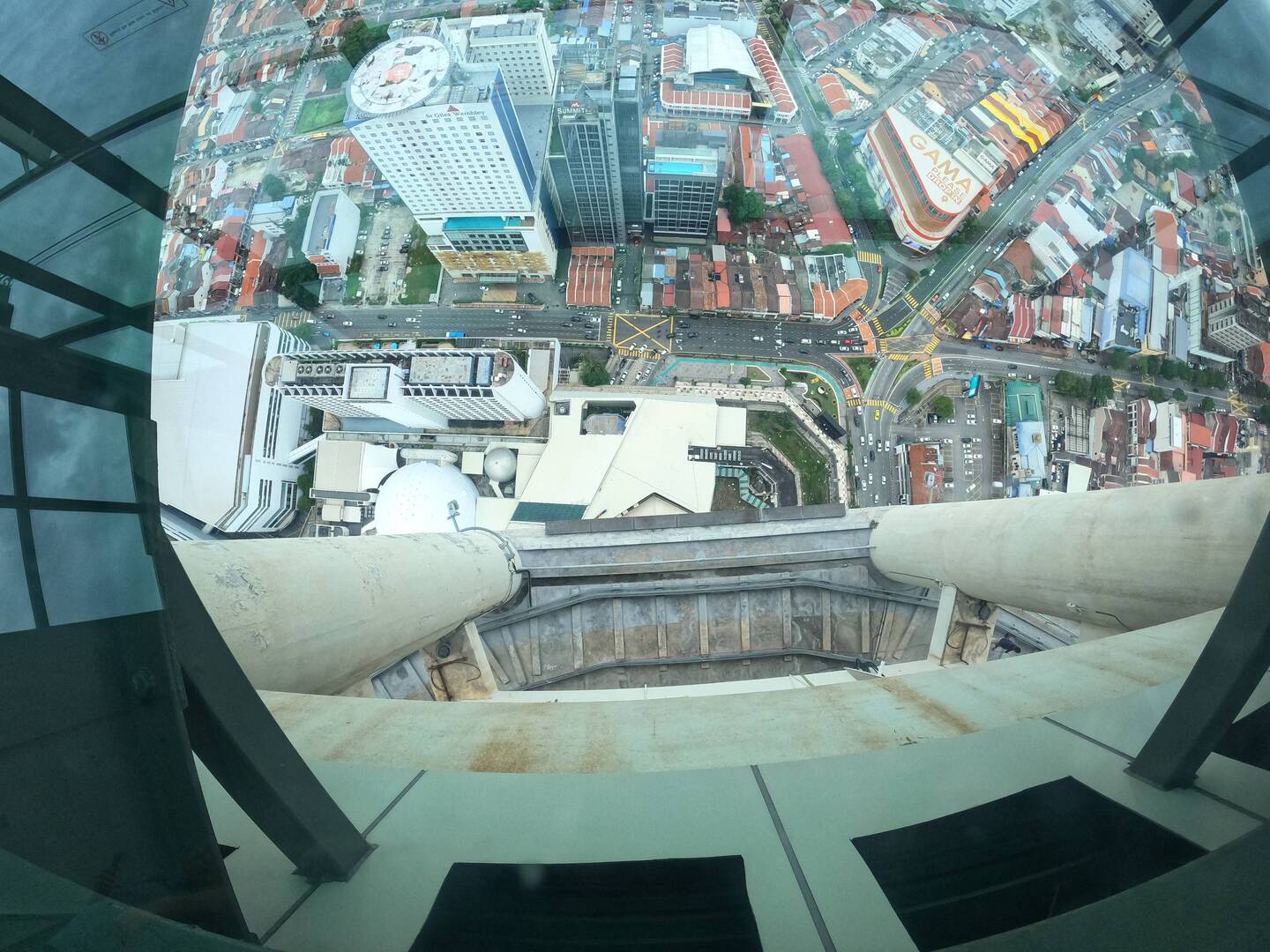 View from KOMTAR Tower