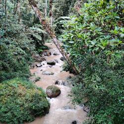 Parit Falls for tourists