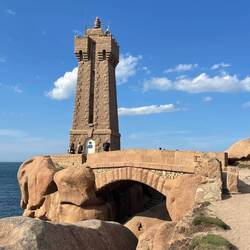 Leuchtturm von Meen Ruz bei Ploumanac'h