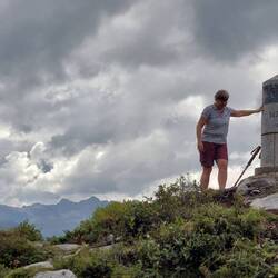 Und dann sind wir endlich oben!