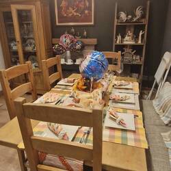 Un lonche de bienvenida bello y delicioso