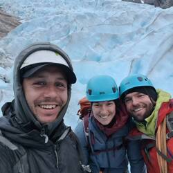 Super Typ, studiert Gletscheritis und Felsflüsterei. Tour war sehr informativ