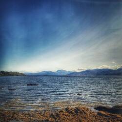 Loch Houm on the way to the Armadale Ferry
