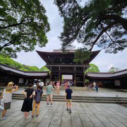 Entrance to the Meiji Shrine
