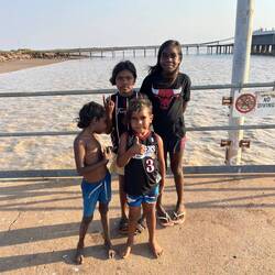 They wanted their photo taken and loved looking at it on my phone (mum was there so i checked first)