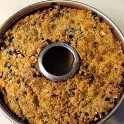 Und für die nächsten Tage noch ein Blaubeerkuchen!