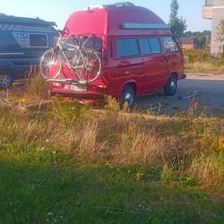 Parkplatz für heute