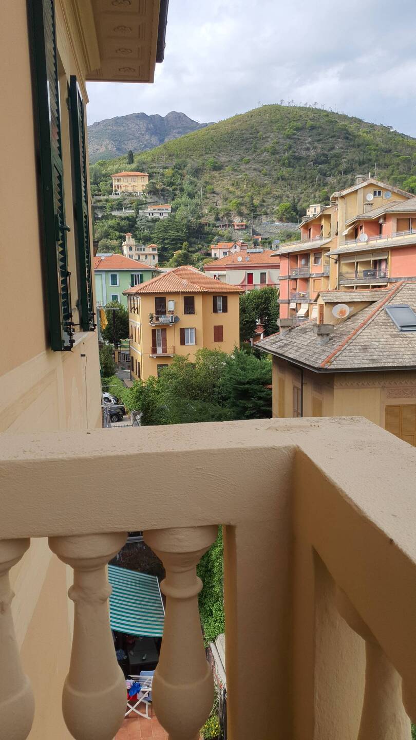 View from our balcony. Amazingingly renovated italian appartment
