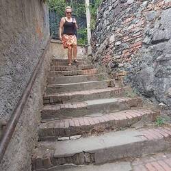 Just an old pathway leading to the most amazing views and village