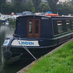 The bow had a small sitting area, to get from the stern to bow you had to use the interior.