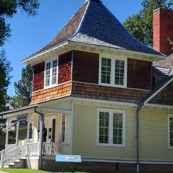 Main hatchery building, included on the natl historic registry