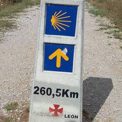 Counting down the milage.