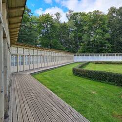 Sonnenbade Therapie Räume bei Tuberkulose, 1927