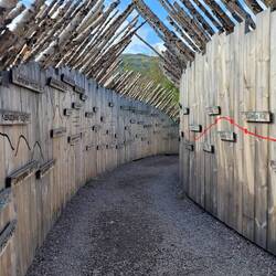 Start- und Endpunkt 500km langen "Kungsleden" Wanderweg. Ohne uns.
