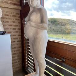 Cassie inspired this sculpture.