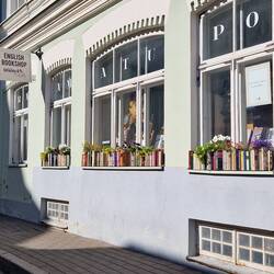 Schöner englischer Buchladen