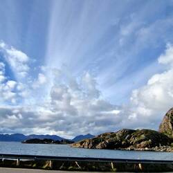 Und wieder eine Kurve an der wir halten mussten.