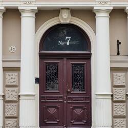 Alberta Straße bekannt für seinen Jugendstil