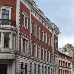 typisches Fassadenbild