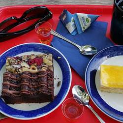 Auch der Kuchen war ein Genuss