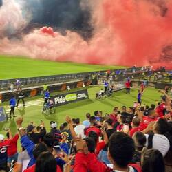 Schuttmatch zwüsche Medellín und Atlético Nacional simer ga luege🙌🏼