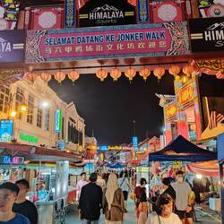 Jonker Street by night