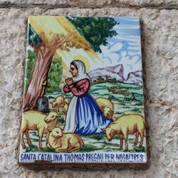 Die heilige Catalina tomas, hier allgegenwärtig