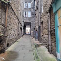 This is the size of the original streets in old town