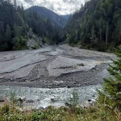 Die Loisach kann offensichtlich auch ganz anders!