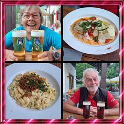 Unser vegetarisches Abendessen!