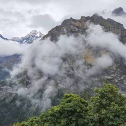 Rain clouds lift for a bit, then return later with more rain