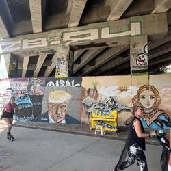 The beltline walk (disused railway)