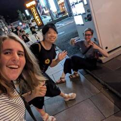Dinner with colleagues