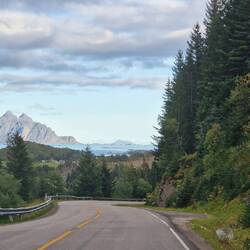 Heimweg! Jeder Kurve ein neues Panorama...