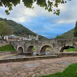 Coming into Molinaseca