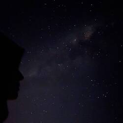 Die Milchstraße kann man leicht erkennen