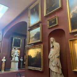 Impressive collection of art, sculptures & furniture