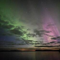 (hoffentlich) Saison-Eröffnung Polarlichter