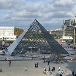 Entrance to the Louvre