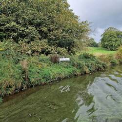 Passing the county border into Lancashire
