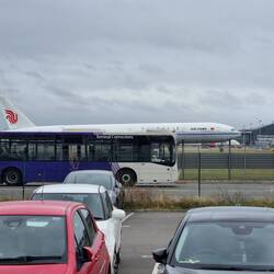 Air China plan landing