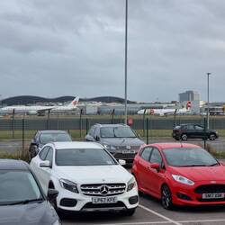 Air China and Air Poryugal planes approching their gates