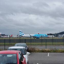 British Airways plane landing