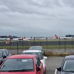 Some Scottish plane landing